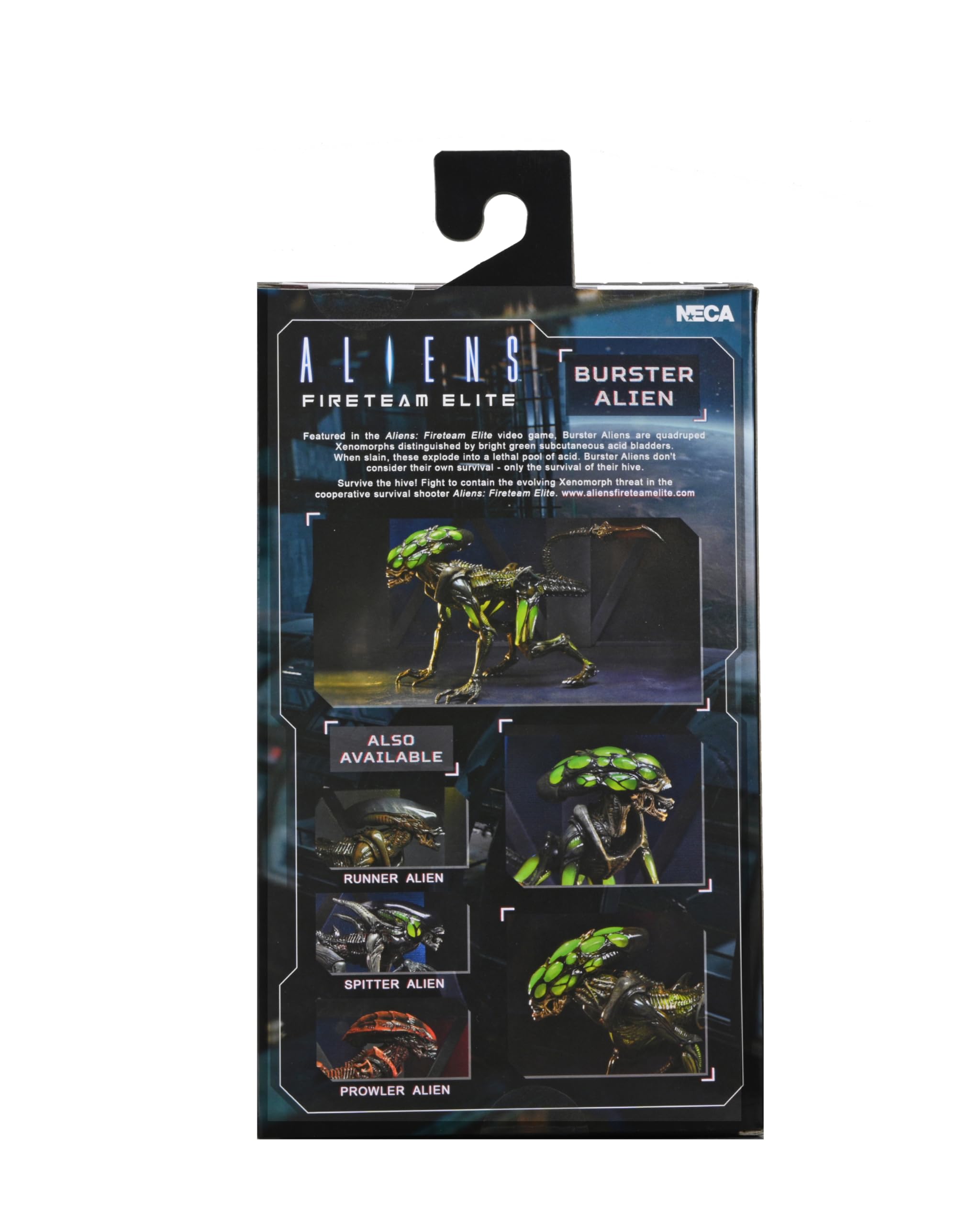 NECA Aliens Fireteam Figura de acción Burster