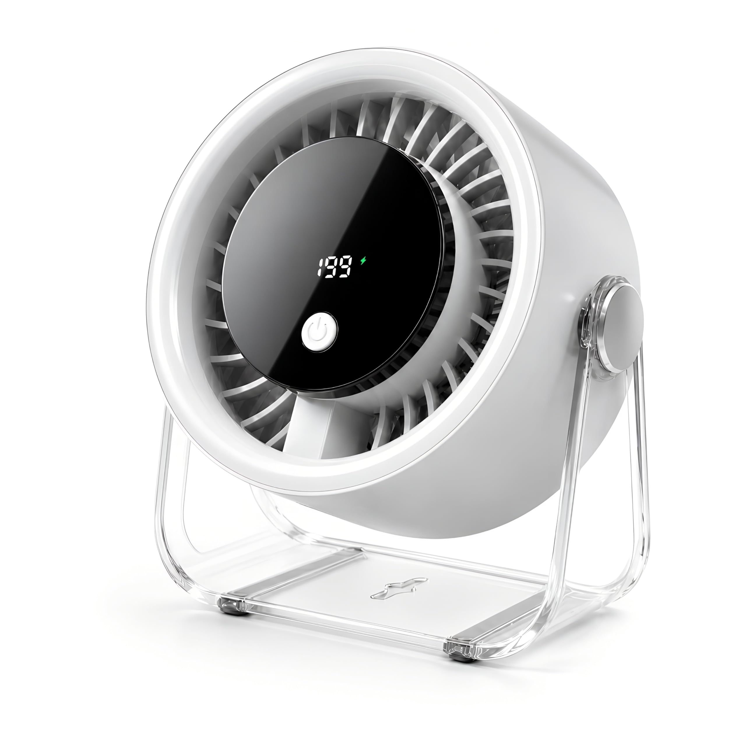 Coolking Small Desk Fan Quiet 199 Speeds