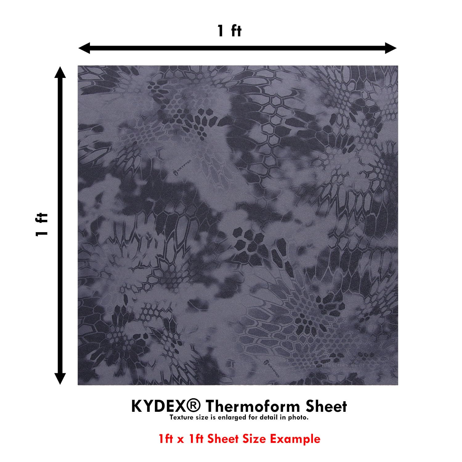 KYDEX Thermoform Sheet - Kryptek Xtreme Camo -6
