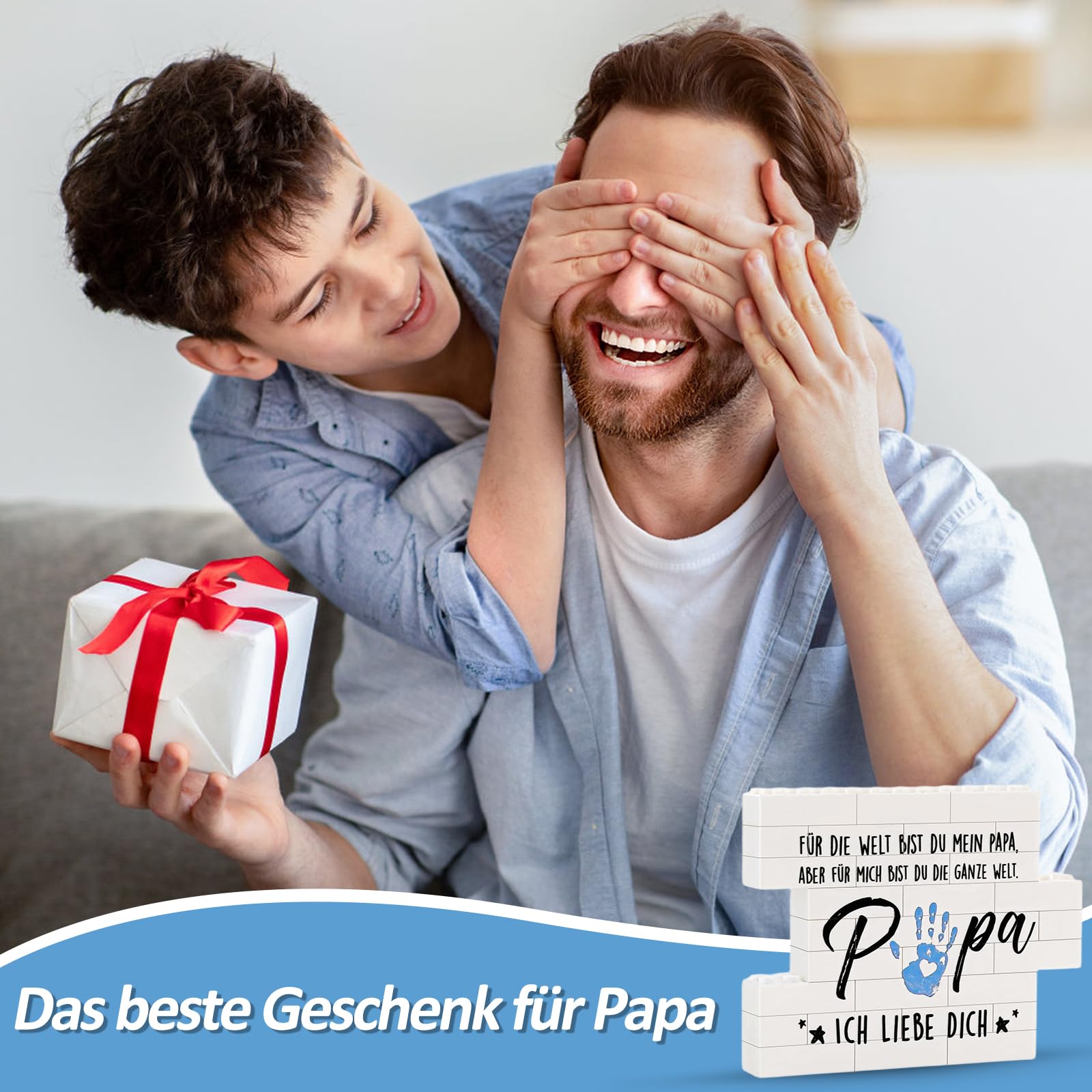Regalo del día del padre para papá, regalo de cumpleaños para papá, rompecabezas decorativo, cartel de construcción, diseño de rompecabezas, regalo de hija, hijo, para el día del padre, Navidad