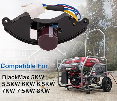 Miniatura 4 de AVR Regulador de Voltaje Automático Rectificador para BlackMax 5KW 5.5KW 6KW 6.5KW 7KW 7.5KW 8KW Generador AVR con alternador de cepillo de carbono