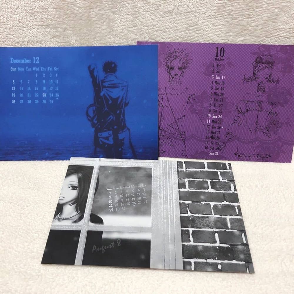 NANA矢沢あい Cookie付録2003年4月号キャラクター・カード2枚セット Cookie 付録 NANA - メルカリ