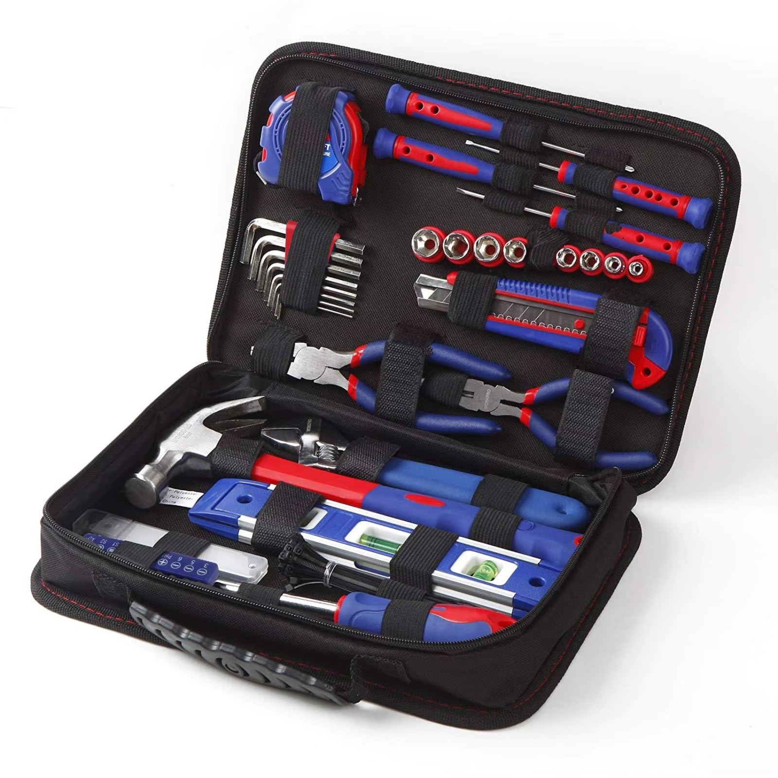 Maletín herramientas multiusos Juego Herramientas PC Para Reparación Automóviles Kit Herramientas Para El Hogar Llave Mango Trinquete Liberación Rápida Herramientas Mano 100