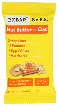 Rxbar Honey Cinnamon Peanut Butter Am Protein Bar, 1.9 Ounce