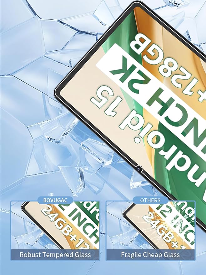 Protector de Pantalla de Vidrio Templado para SVITOO SVTT006 12 Pulgadas (2 Unidades) miniatura 5
