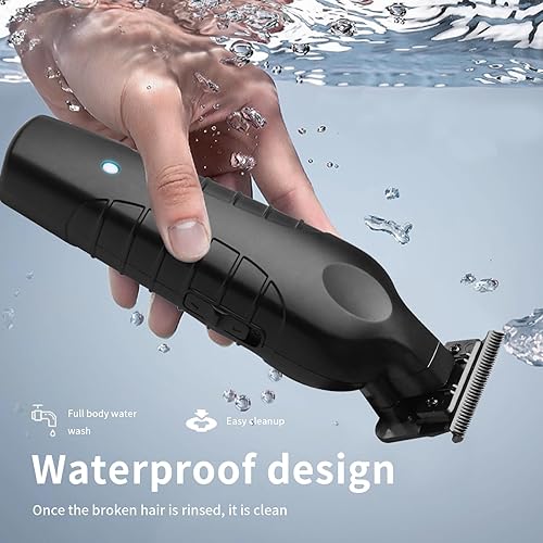 Miniatura 5 de 2299 Cortadora de pelo para hombres, kit de corte de pelo profesional inalámbrico para barbero, recargable por USB