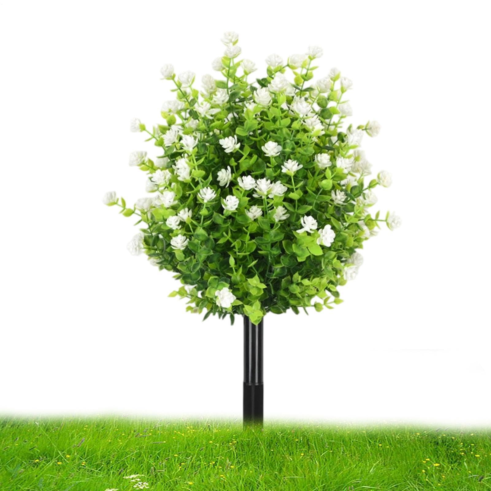 Fleurs artificielles d'extérieur anti-UV pour balcons et terrasses sans entretien