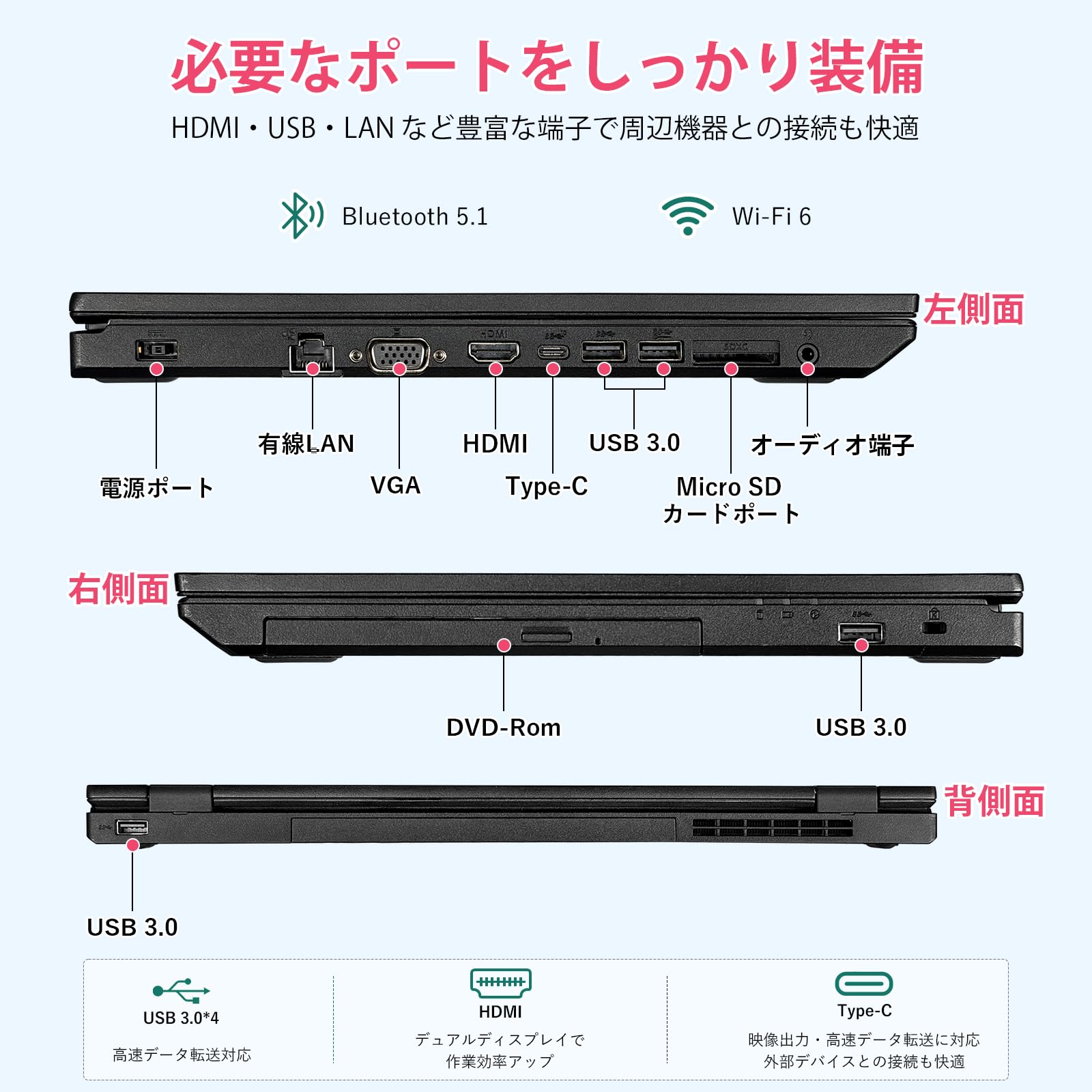 Amazon.co.jp: 【整備済み品】NEC ノートパソコン VKT42 15.6型 第11