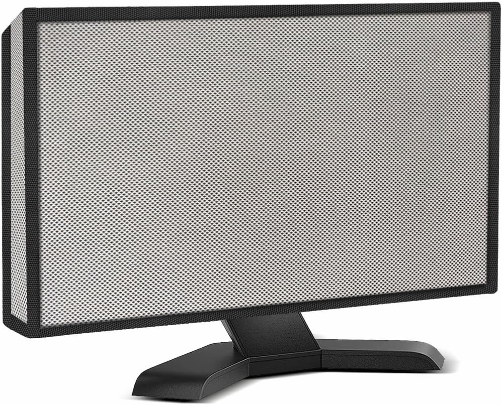 Cranique Polycarbonate Dust Proof LCD / LED Monitor Cover For 27" Dell | HP | LG | Lenovo | Samsung | Acer | Benq 27 Inch (Grey)
