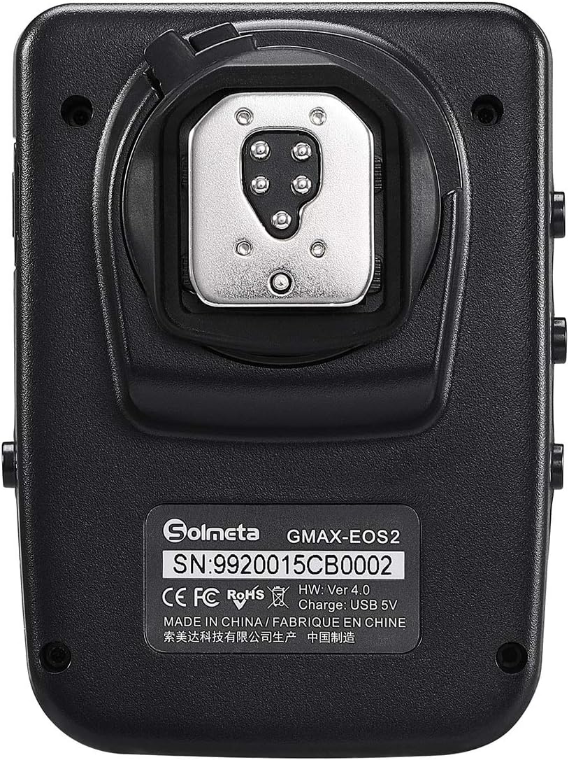 GMAX EOS2 Geotagger GPS Receiver with Bluetooth Shutter Release for Canon GP-E2 and Other Functions