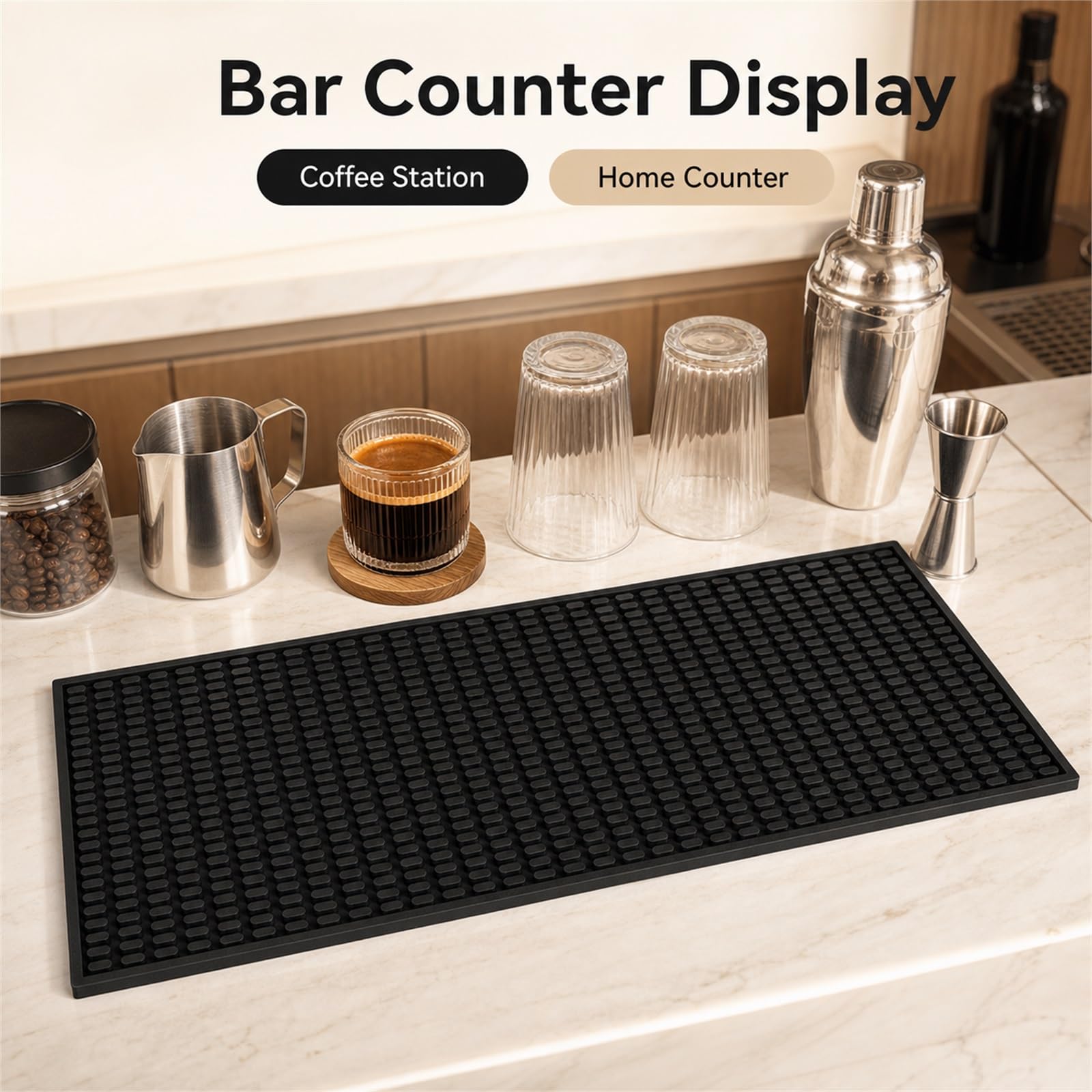Tapete de Bebida de Camarero,Estera de Barra para Barra de Servicio de Bar,Tapete Antiderrames para Barra de Bar,tapete de Bar Plegable,Fácil de Limpiar,para Bar,cafetería,Restaurante