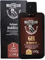Gel de Barbear Muchacho Classic – Facilita e suaviza o barbear e reduz a irritação