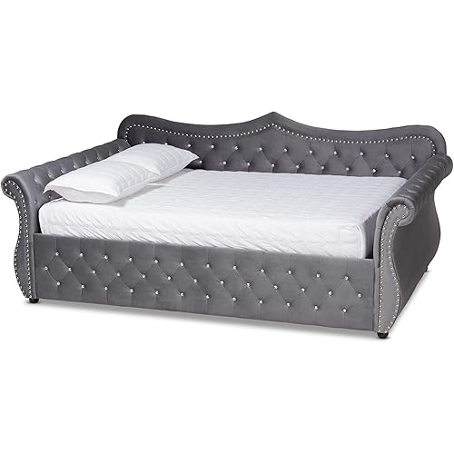 Baxton Studio Daybeds, Queen, Grey