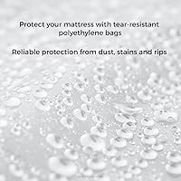 Vista 5 de Linenspa 2 paquete colchón bolsa para mudanza y el almacenamiento