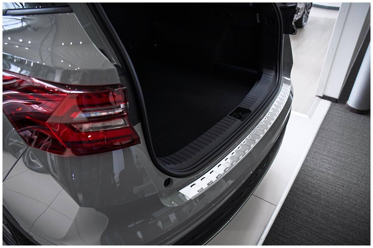 tuning-art Protection de seuil de Coffre pour Skoda Kodiaq 2 12/2023-