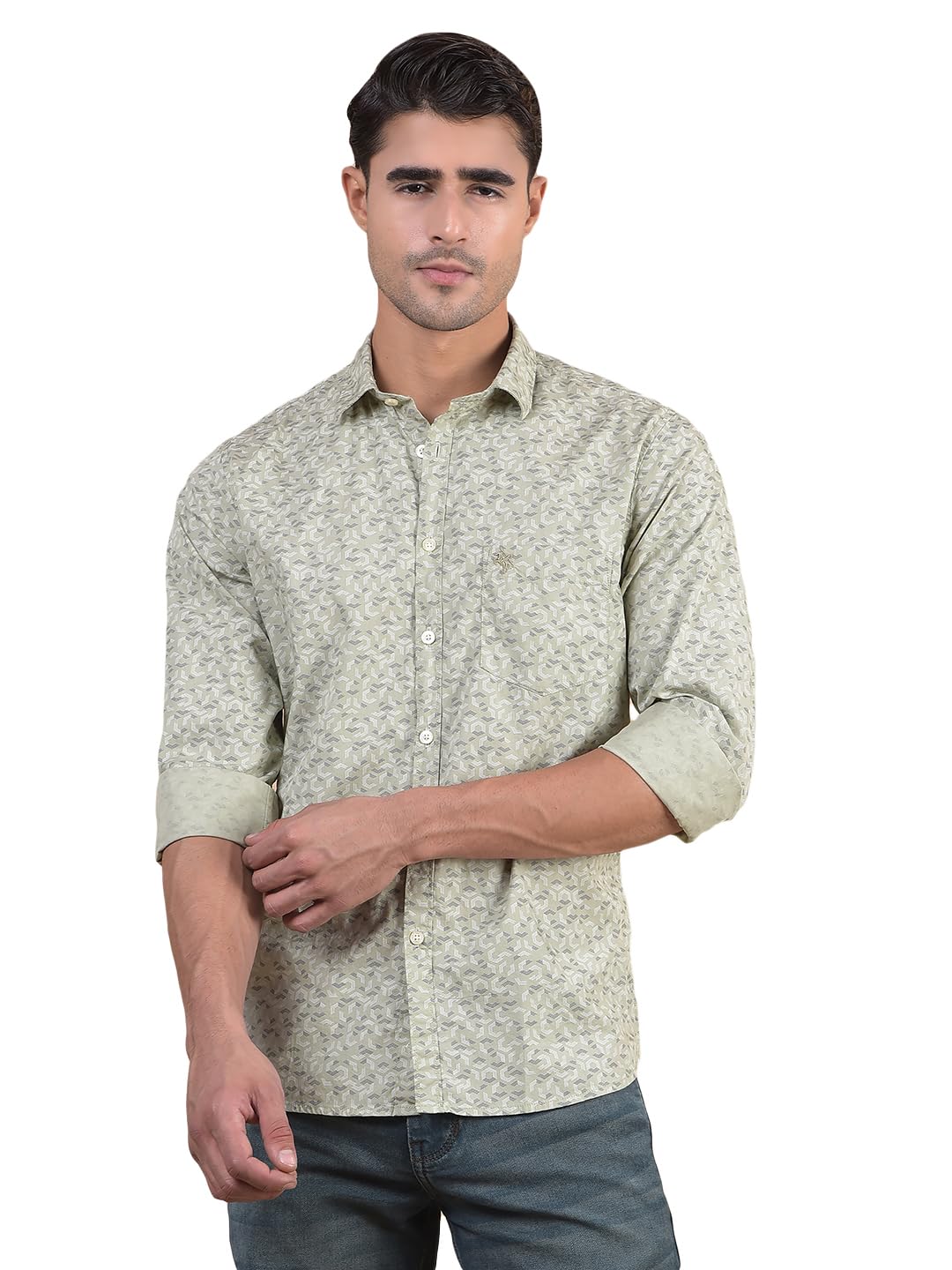 cantabil Men's Printed Full Sleeves Spread Collar Casual Shirt (P_MSHC01082A)-picture-25