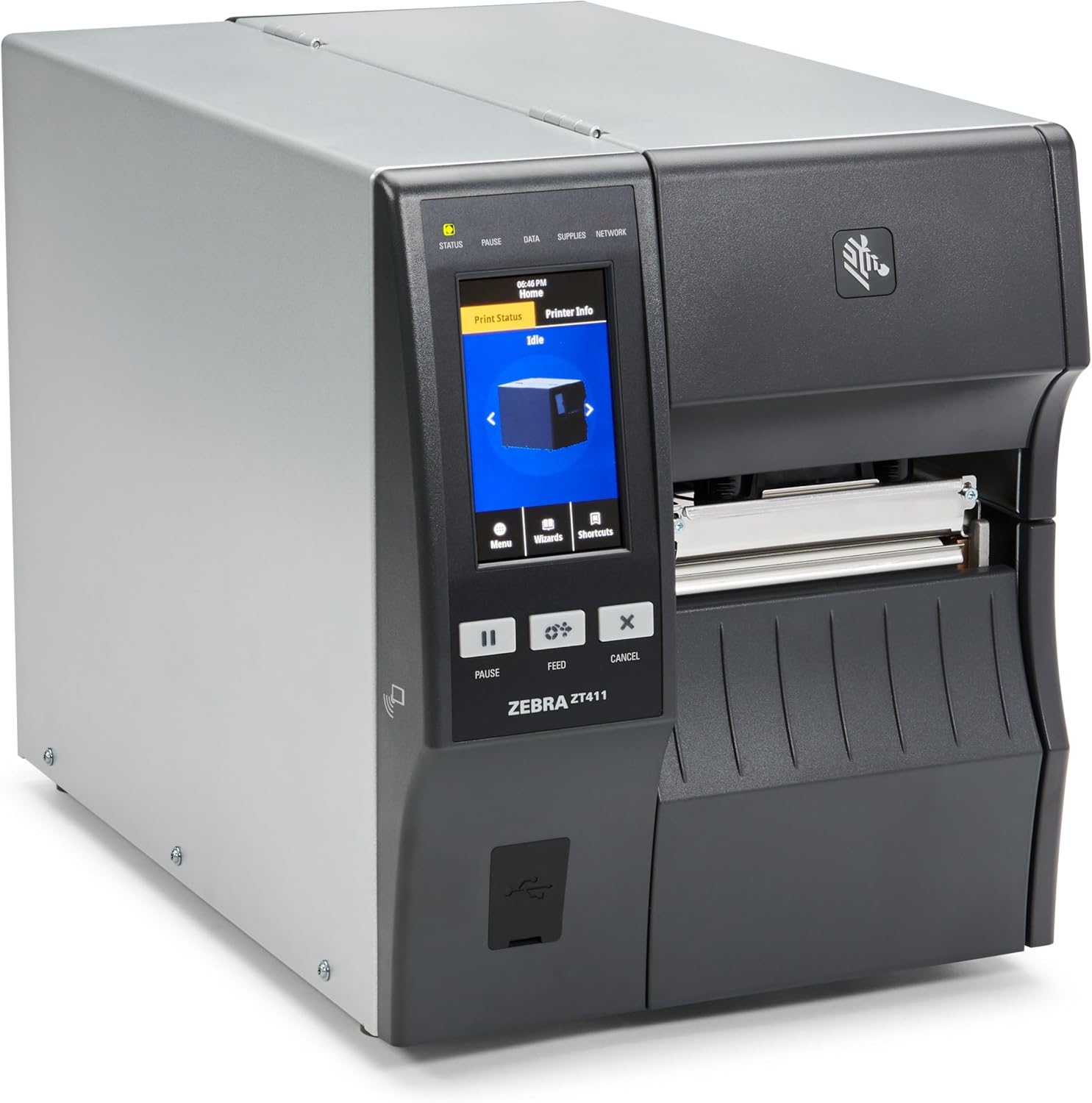 Zebra ZT231: Versatile 4" Thermal Printer with Touch LCD and No Ink Needed