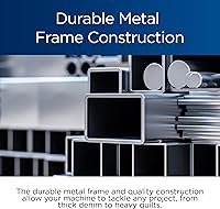 Vista 5 de Brother CE1155 Computerized Sewing Machine, 110 Built-in Stitches, LCD Display, 7 Included Feet