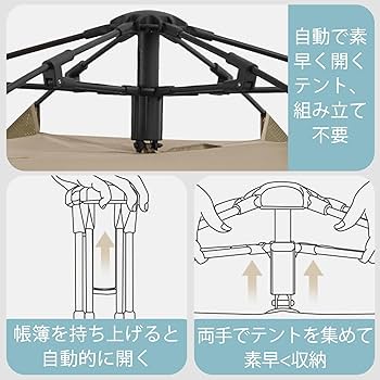 Naturehike　ワンタッチテント 4人用 防水 設営簡単 自立式 楽天市場】【通常5％OFFクーポン！LINE友達追加で→8％OFF