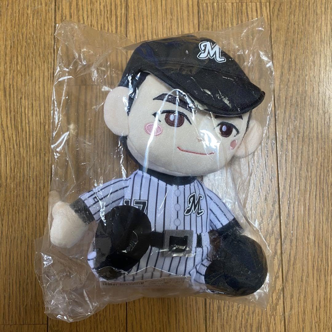 Amazon.co.jp: 千葉ロッテマリーンズ 佐々木朗希 ぬいぐるみ