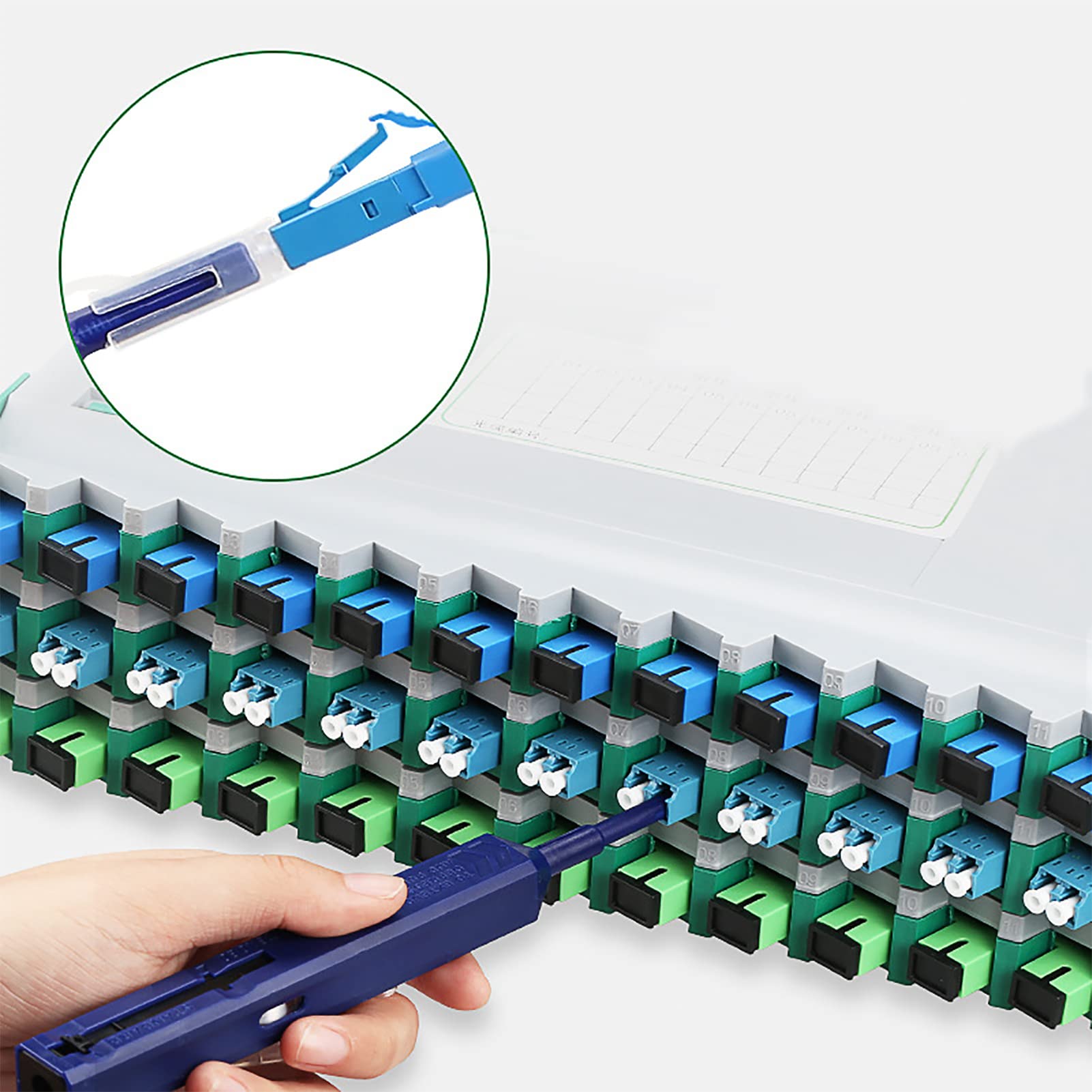 Glasfaserradierstift Zum Radieren, Fiber Op tic Cleaner, Säubern Und Reinigen, Nachfüllbarer Glasradierer Mit Metallspitze, Stufenlos Verstellbar, Touch Faserreiniger Mit 180° -Drehung