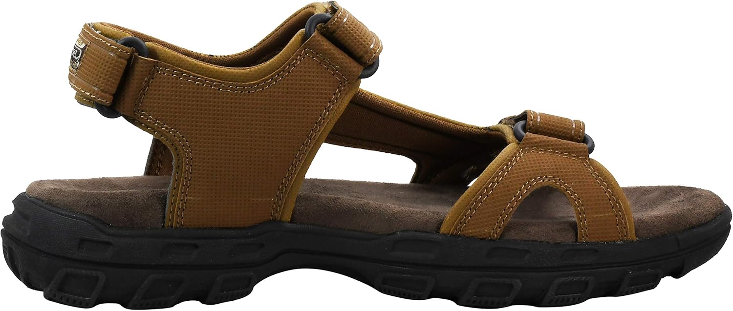 Skechers メンズ Louden Fisherman サンダル Amazon | Skechers USA Men's Louden Fisherman Sandal, Brown