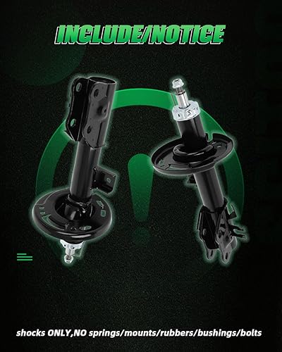 Miniatura 4 de SCITOO - Amortiguador delantero para Mazda se adapta a 2013-2016 para amortiguadores Mazda CX-5 339336 72978 339337 72979 amortiguadores - Juego de