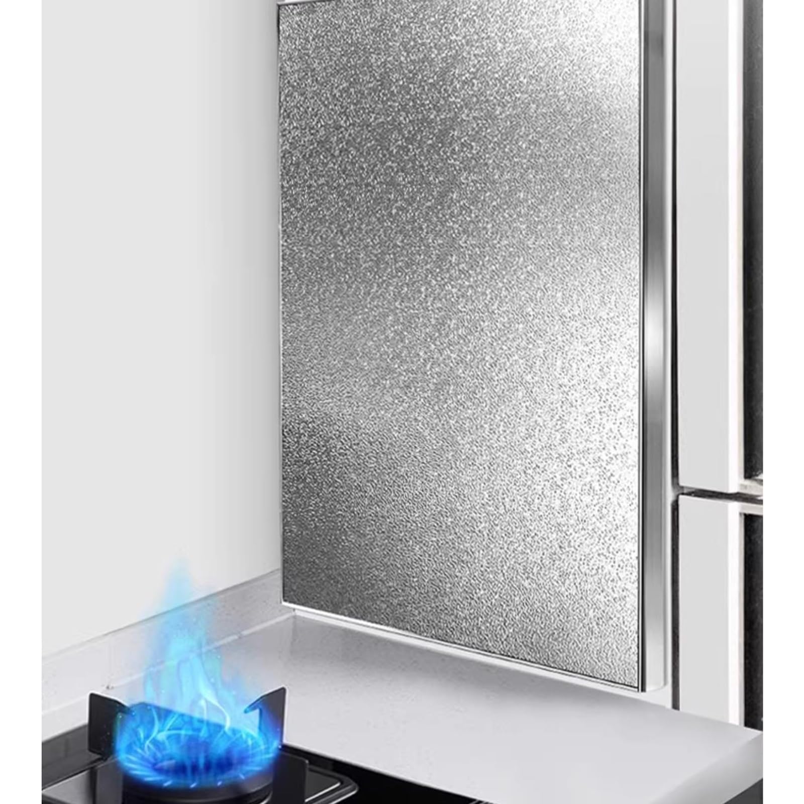 Écran Thermique magnétique pour réfrigérateur, Panneau Isolant en Aluminium ignifugé, Protection Haute température pour crédence de Cuisine, écran Anti-Huile pour Four et Chauffe-Eau (71 x 6