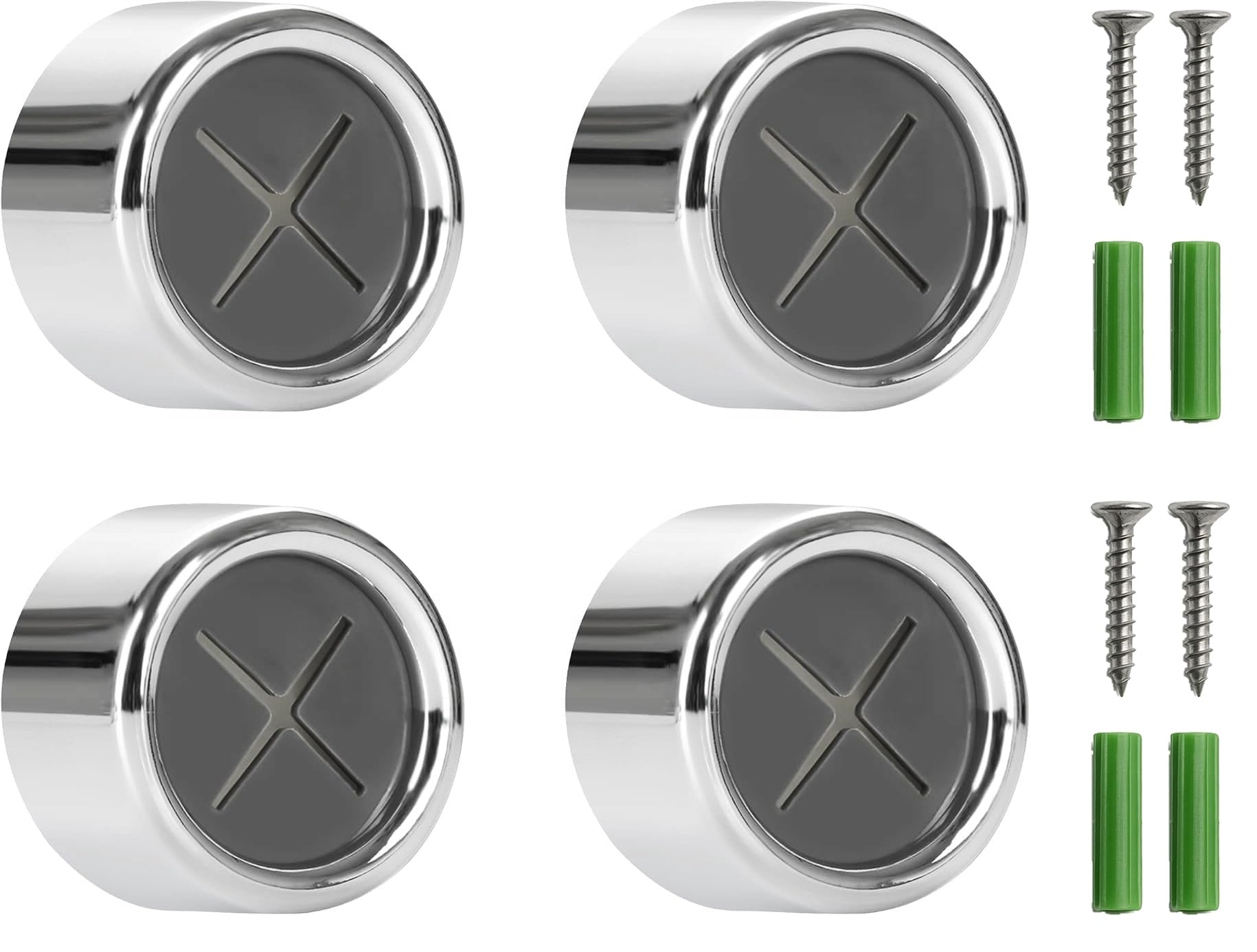 Porta Asciugamani Autoadesivi - Set Di 4, Per Cucina E Bagno - Foto 9