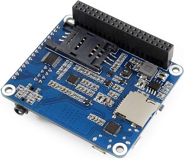 IBest 4G / 3G / 2G / GSM/GPRS/GNSS HAT for Raspberry Pi, Based on SIM7600E-H, Support LTE CAT4 for Downlink Data Transfer, 4G Connection, Making Call, Sending SMS, Global Positioning - 3