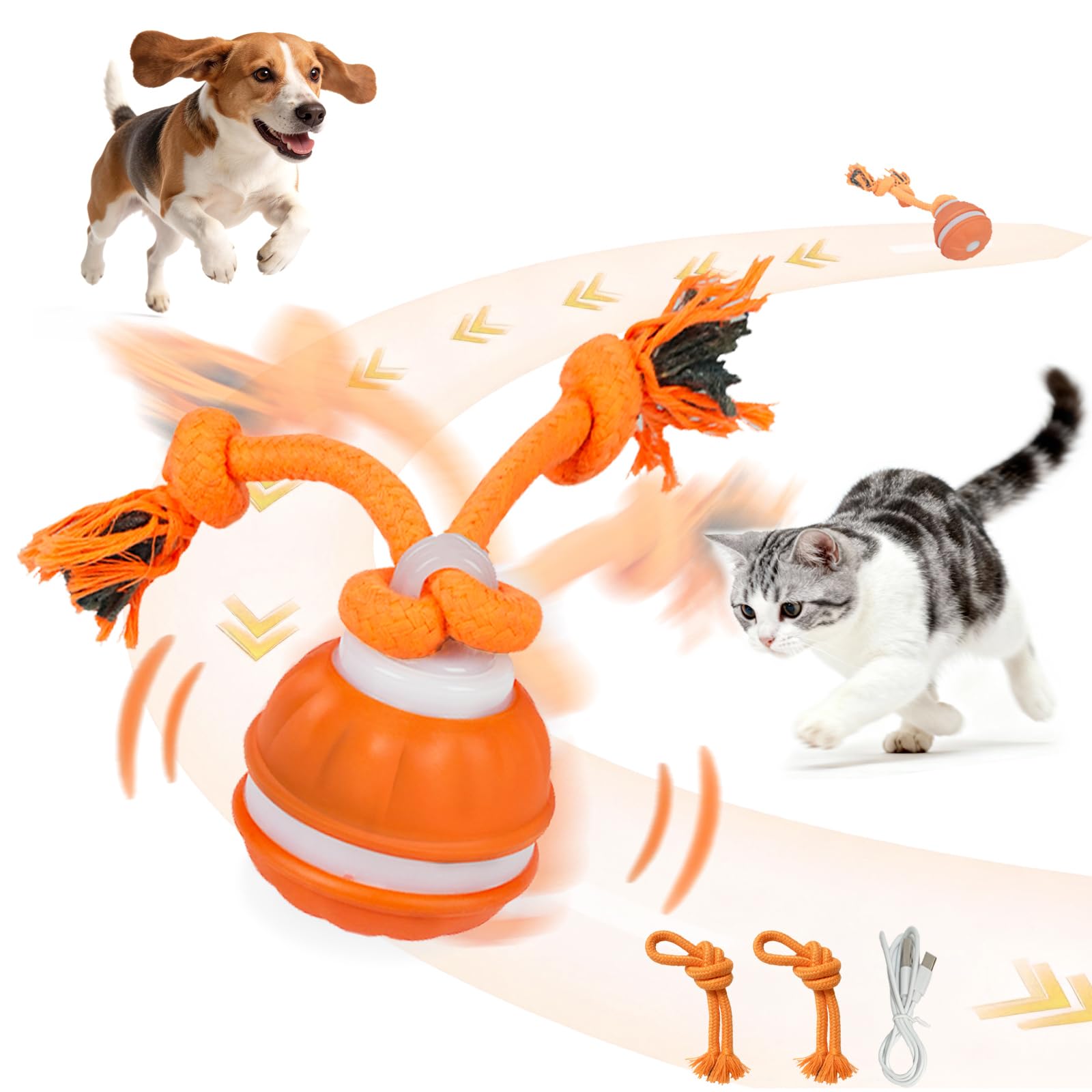 Photo 1 of YCWKXJC Interactive Dog Toy - Rolling Ball with Bird Sound