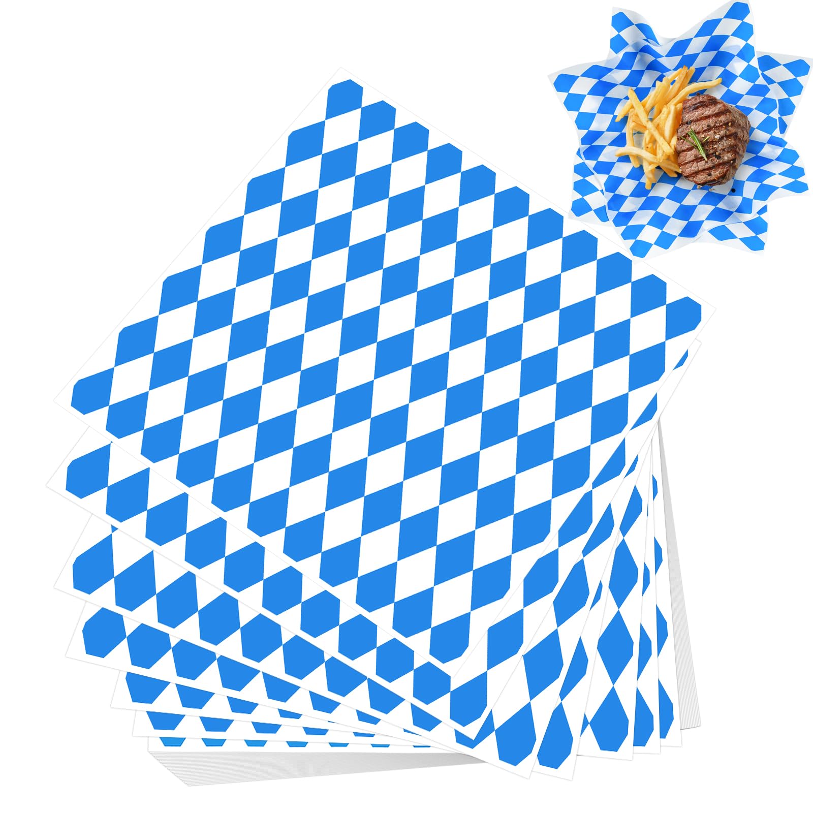 Papier ciré panier nourriture ingraissable pour charcuterie et snacks