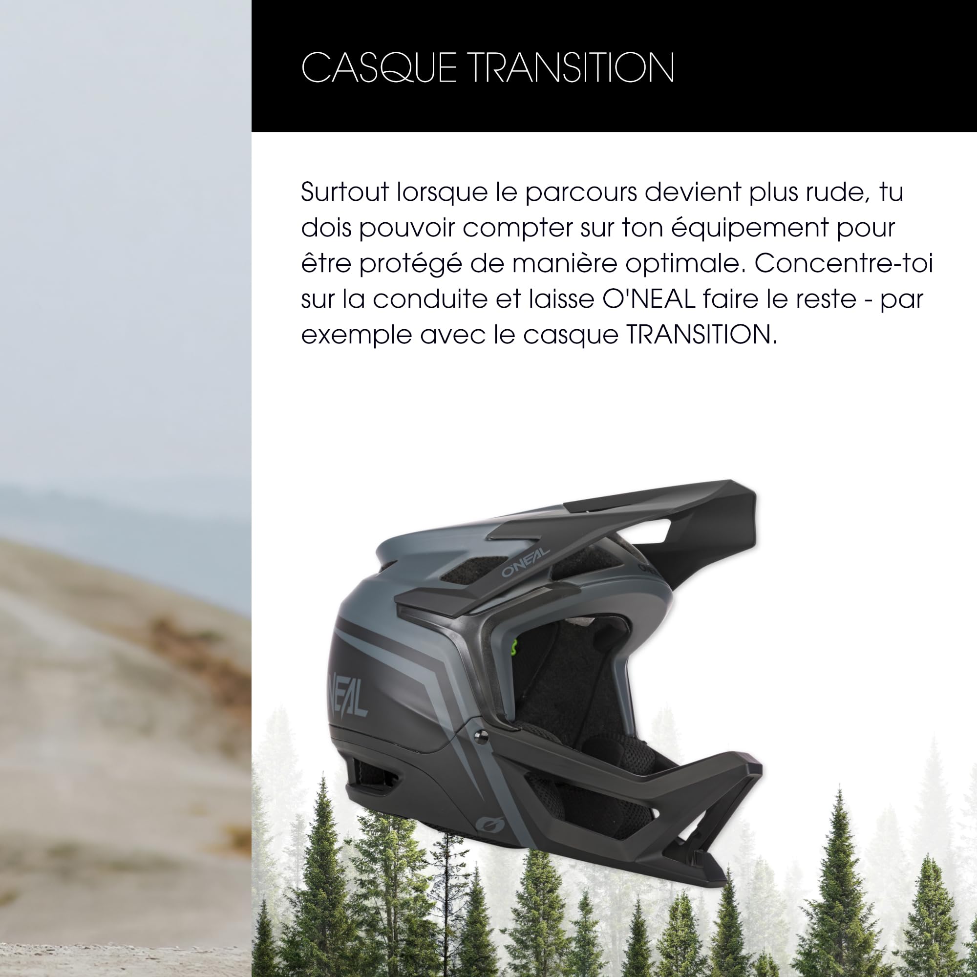 Casque De VTT Intégral O'Neal Transition Pour VTT DH Downhill