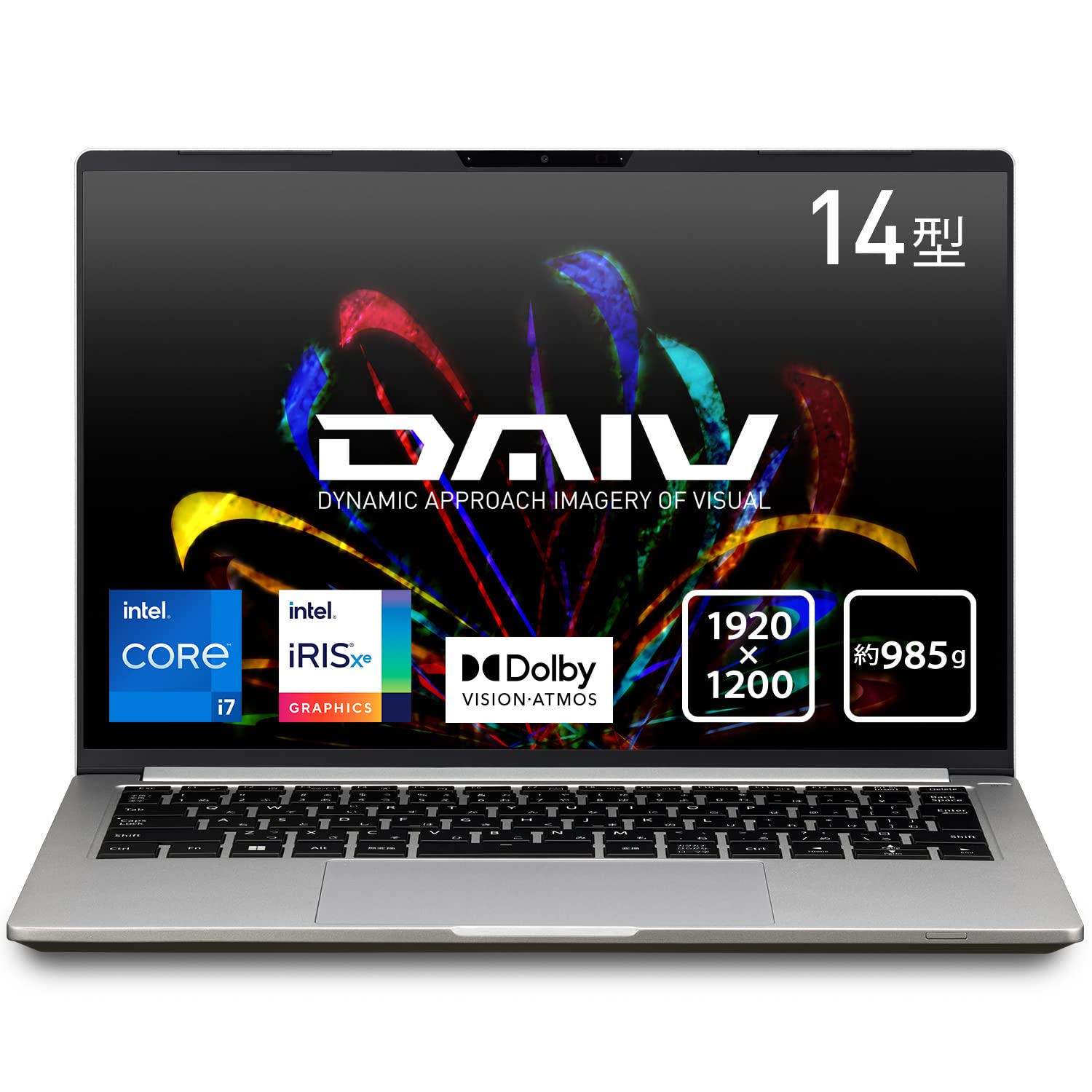 Amazon.co.jp: mouse クリエイター 14インチ ノートパソコン DAIV 4P 