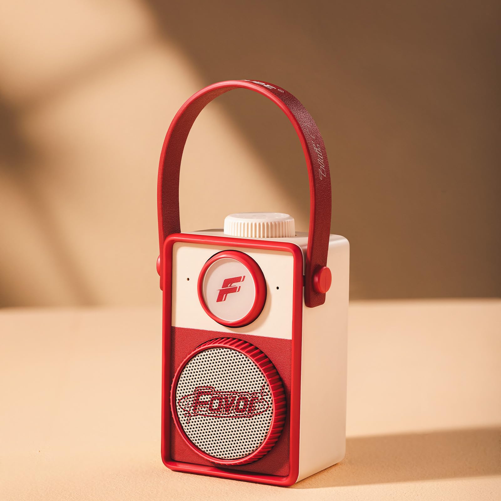 MARTUBE Retro Portable Bluetooth Speaker | HD Sound | 9H Playtime | Cute Speaker for Home Desk, Bedroom, Office, Outdoor | Retro Birthday Gifts