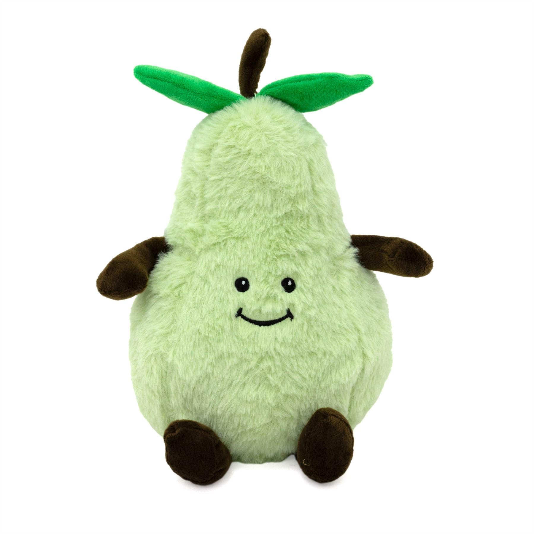 Pear Doorstop | Novelty Plush Fabric Fruit Shaped Door Stop | Cute Quirky Door Stopper - 1.5kg