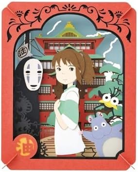 Ensky - Spirited Away - Chihiro in a Mysterious Town, Paper Theater Craft PT-050
