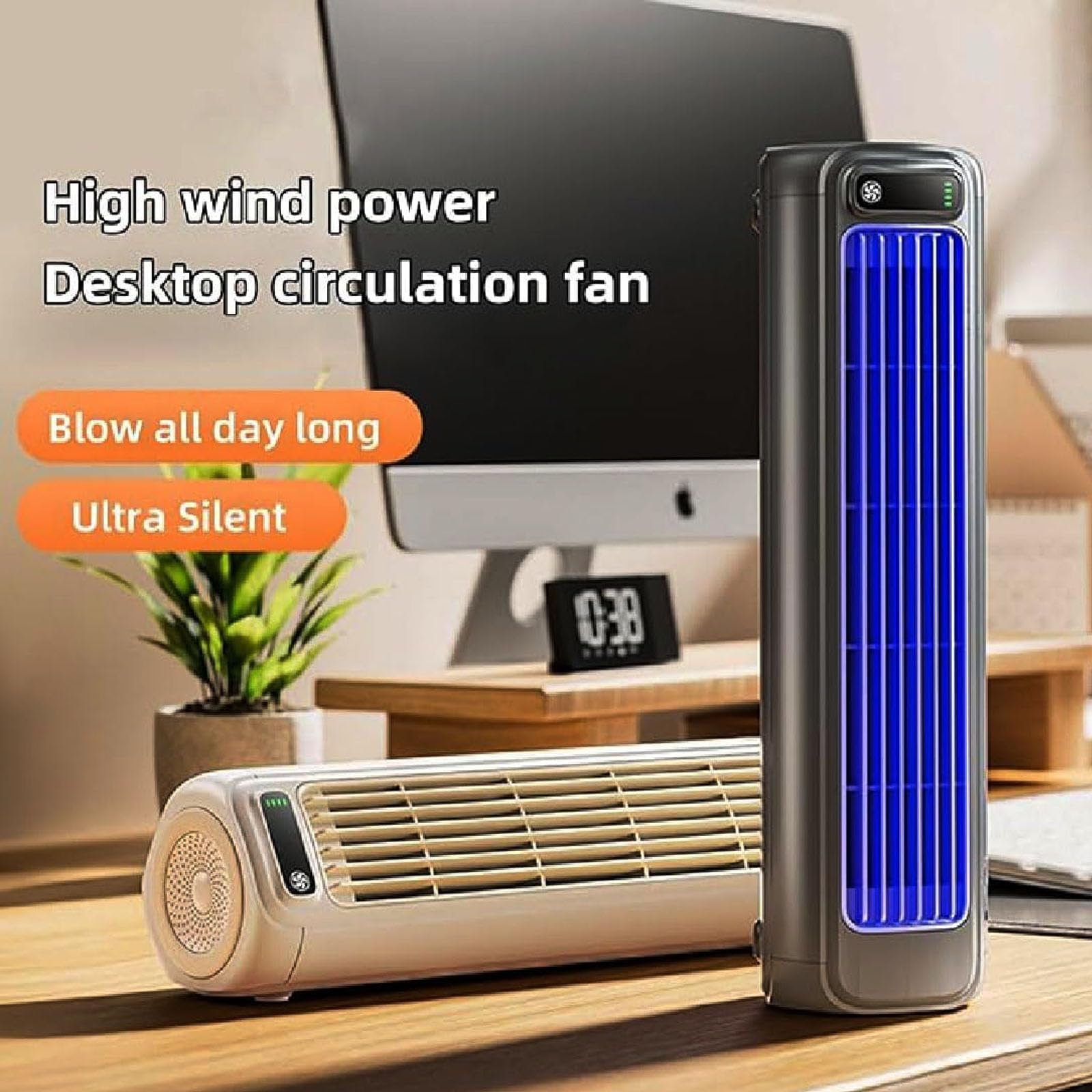 Migilife Refroidissant Ace, Sherum/Graddi/Yifare/Libiyi/Pubyfun Cooling Ace Portable Air Climatiner, Shirem Cooling Ace, Relaxix Cooling Ace 3 Vitesses, Fan De Refroidissement Gray