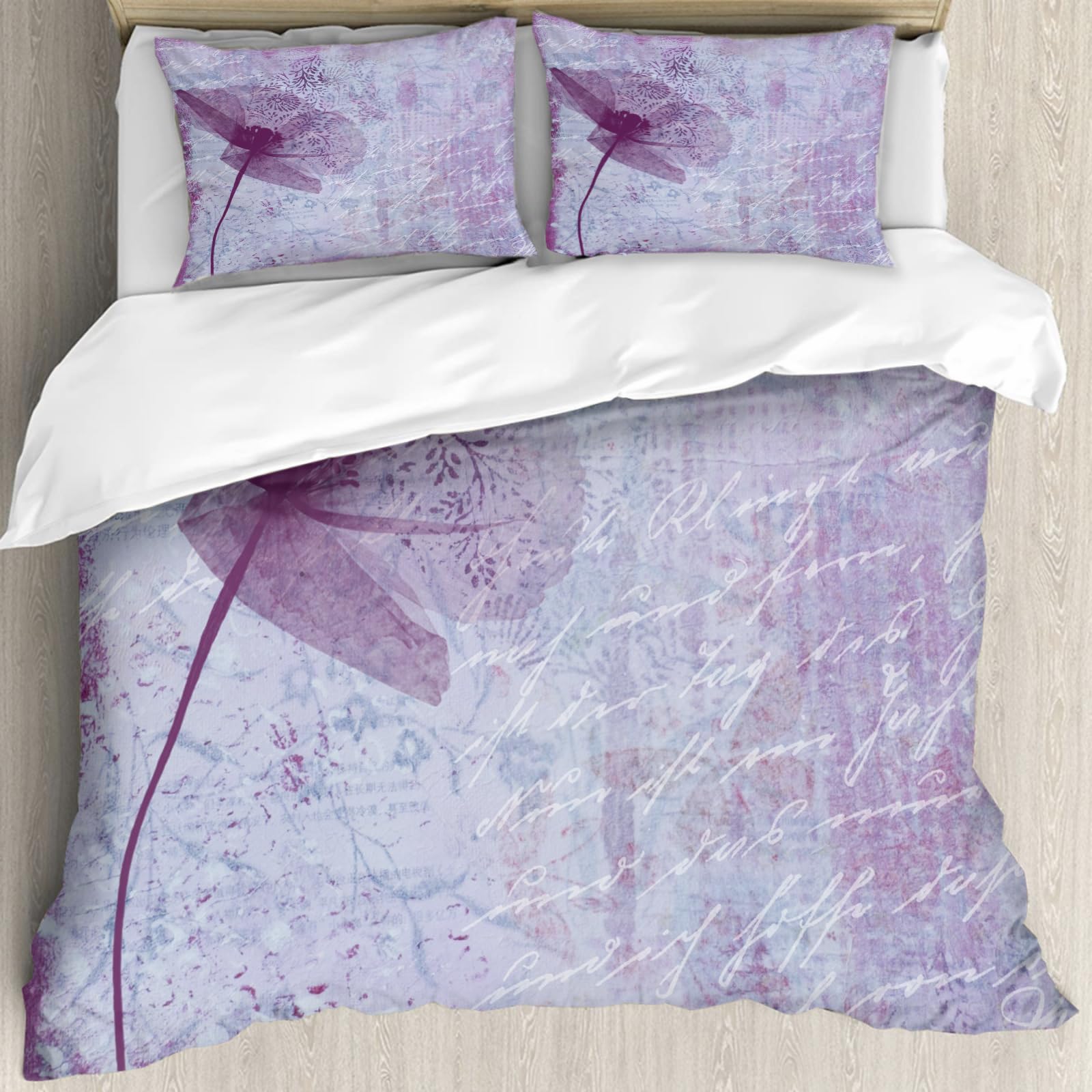 Housse de couette tie dye 228x264cm : lit d'art contemporain abstrait