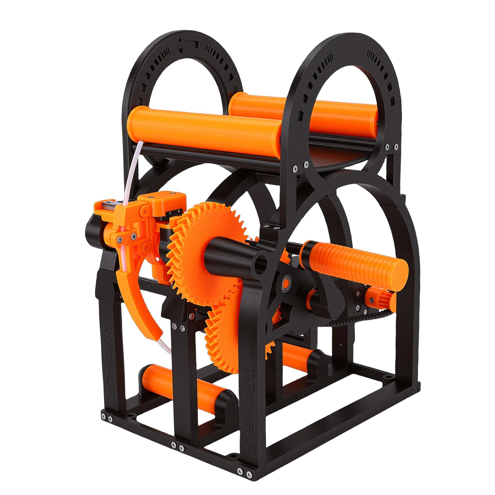 Annadue 3D-Drucker-Filament-Respooler, Praktische Funktion für 20-cm-Spule, Vielseitige Drahtwickellösung für Studios und Werkstätten (EU-Stecker)