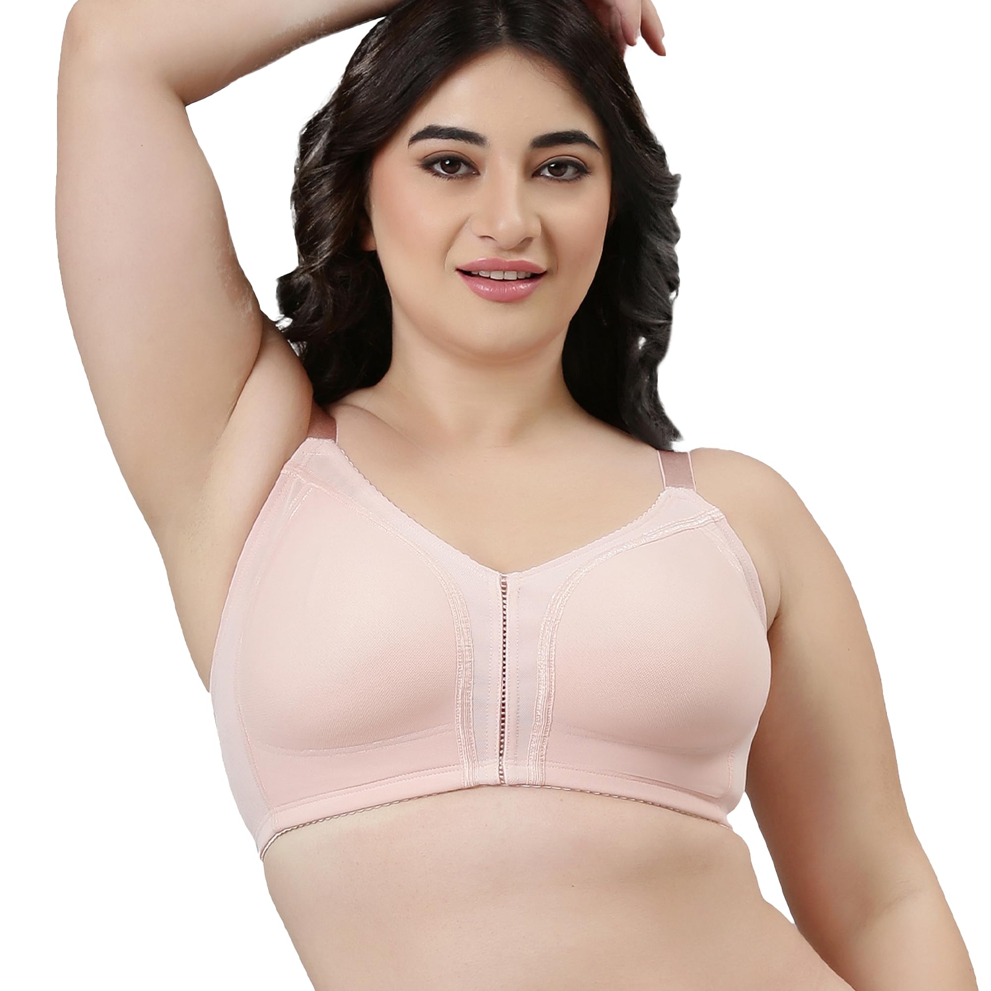 Enamor Women's Nylon Blend Non-Padded Bra-picture-25