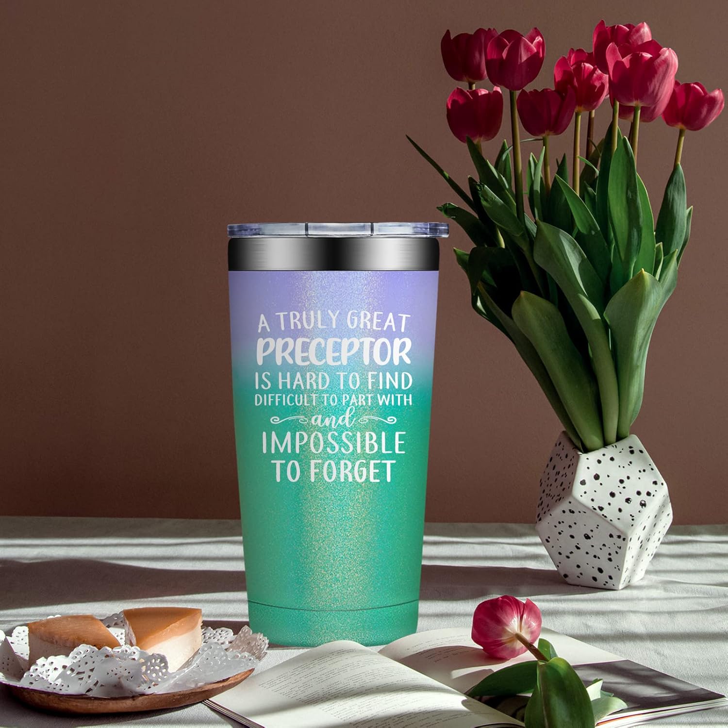 Nurse Preceptor Gifts - A Truly Great Preceptor Is Hard to Find - Preceptors Gifts Nursing - Thank You, Christmas Gift for Nurse Practitioner Women - 20oz Tumbler - Image 5