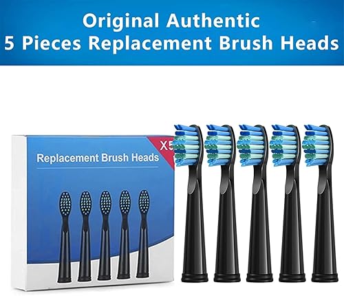 Miniatura 7 de YUNCHI Cabezales de repuesto para cepillos de dientes compatibles con Fairywill FW-D1D3D7D8507508551917959, Gloridea, Sboly, WOVIDA, Y1 Sonic
