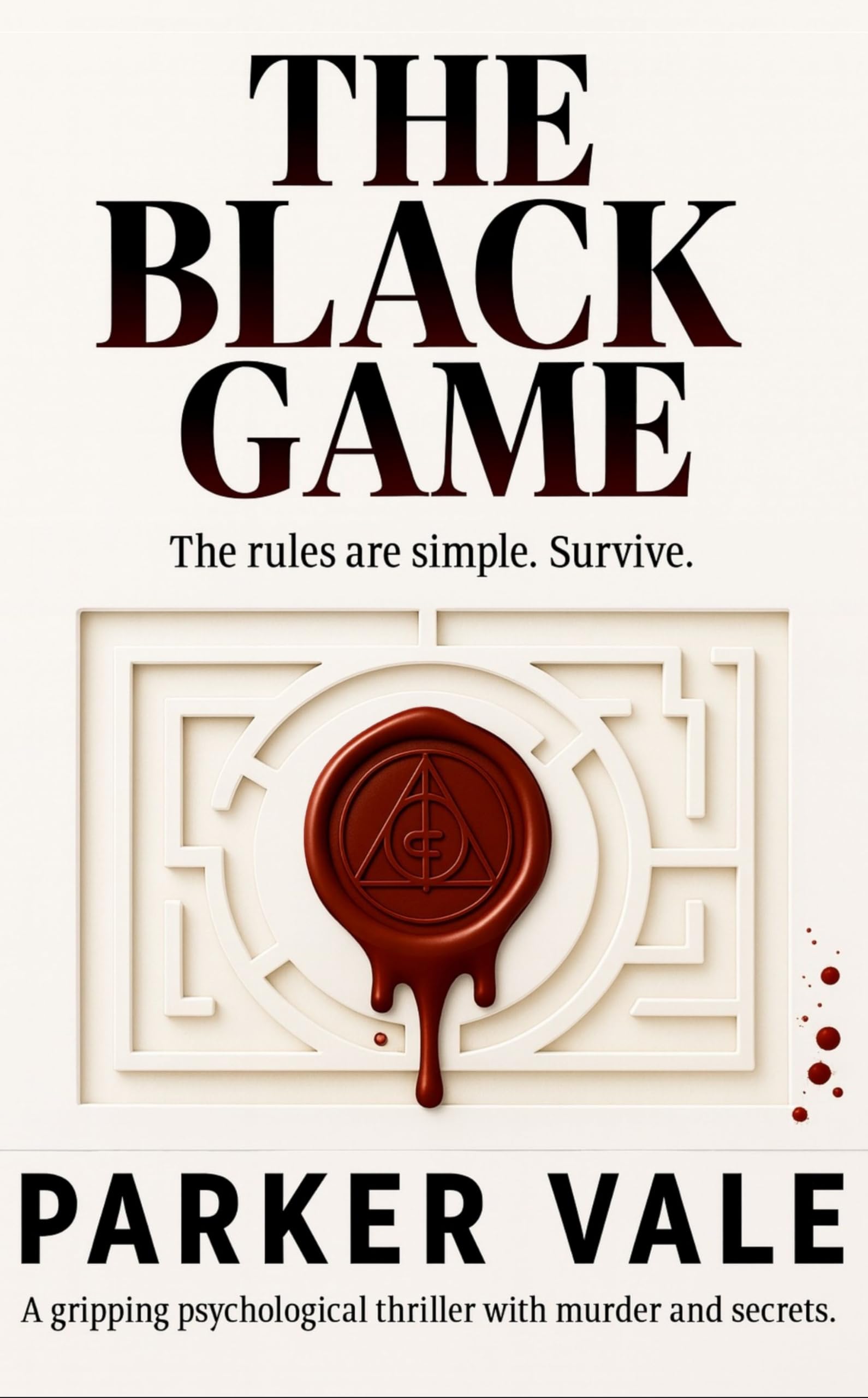 The Black Game (Sarah Black Psychological Thriller Book 2)