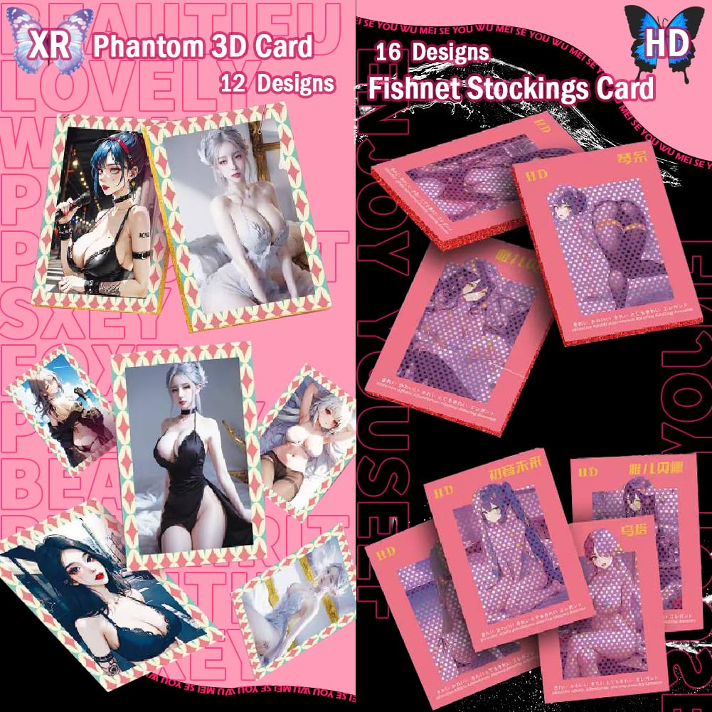 KUPAIDE KUPAIDE MEIKA Series, Goddess Tale Collectible Cards Waifu Card Anime Game Character Card Booster Box (): Foxy Pretty