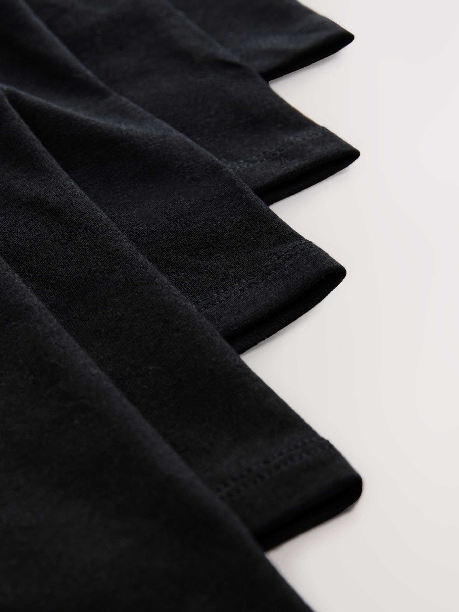 NEXT Mädchen Radlershorts mit viel Stretch, 7er-Pack Schwarz 168