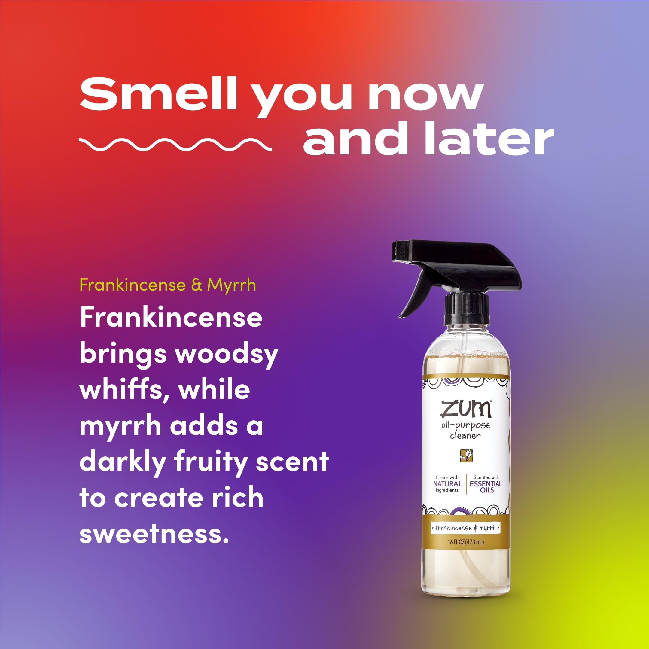 Amazon.com: Zum by Indigo Wild Frankincense & Myrhh Cleaning Duo