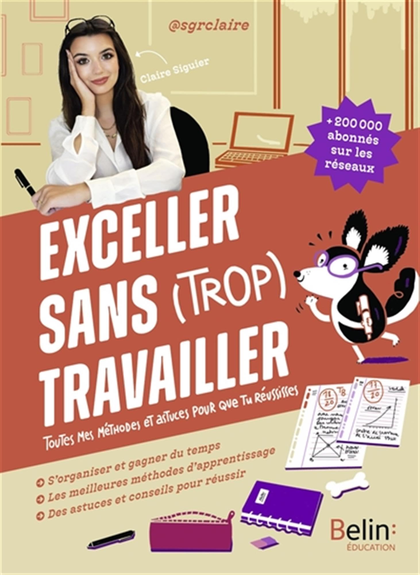 Exceller sans (trop) travailler: Toutes mes méthodes et astuces pour que tu réussisses