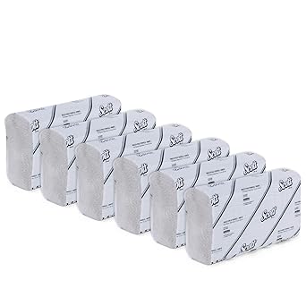 Scott Multifold Paper Towels (M Fold), 30 Packs, 150 Pulls/Pack (Total 4,500 Sheets) (01222A)
