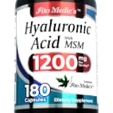 FITO MEDIC'S Lab | Hyaluronic Acid | Hyaluronic Acid Capsules | with MSM, 180 Capsules | Acido hialuronico |